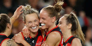 Essendon enjoyed a promising debut season in the AFLW.