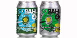 Sobah alcohol-free beer.