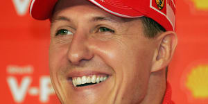 Michael Schumacher won the last of his seven world titles for Ferrari in 2004.