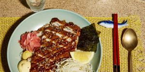 How to dress up a schnitzel into katsudon in 15 minutes (plus more flavour shortcuts using Asian pantry staples)