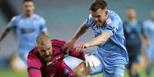 Sydney FC's title hopes dented after humbling loss to Melbourne City