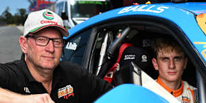 Craig Baills and his 17-year-old son Angus were the targets of a sports sponsorship scam.