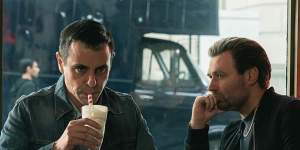 Emun Elliott as Don and James McArdle as Gal in<i>Sexy Beast</i>.