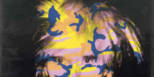 Andy Warhol’s Self-portrait no.9,1986.