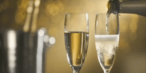 How to put the fizz into flat champagne