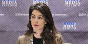 Amal Clooney on panel that backed ICC warrants for Netanyahu,Hamas