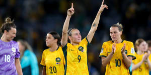 All eyes were on the Matildas’ victory over Denmark on Monday night.