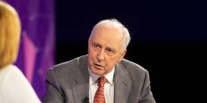 Former prime minister Paul Keating.