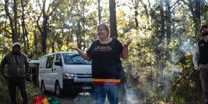 Chief executive of the Mindaribba Local Aboriginal Land Council Tara Dever,whose organisation has facilitated bush regeneration and the honeyeater release.