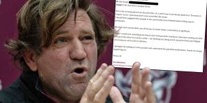 The email that shows Hasler was right