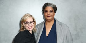 Debbie Millman and Roxane Gay:“Debbie has shown me I deserve to be loved,completely and generously. That’s the best gift anyone can give you.”