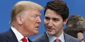 Trudeau ready to slap Trump with counter-tariffs in potential trade war