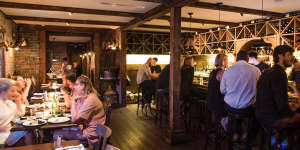 Pino's looks and acts like a warm,woody wine bar.