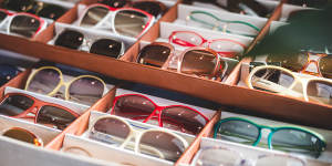 A selection of vintage sunglasses on offer at Che Eyewear.