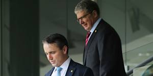 Matt Comyn and Paul O’Malley