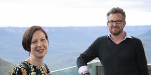 Anthea Hammon,who runs Scenic World in Katoomba,and David Hammon,who runs Sydney Harbour Bridgeclimb will be making a number of their staff redundant with JobKeeper ending. 