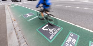 Some of Melbourne’s dedicated bike lanes have caused backlash from residents.