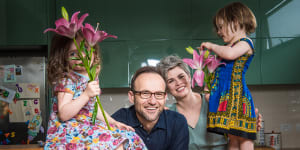 'I'm doing it for them':Bandt says family inspired him to seek Greens leadership