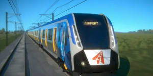 Budget changes threaten Victoria's airport rail link project