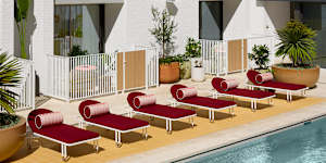 Poolside at Hyde Perth.