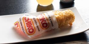 East Handy Bar’s paean to the Chiko roll features chop suey and Keen’s mustard.