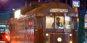 The Colonial Tramcar Restaurant in St Kilda in 2004.