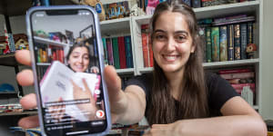 Claudia Scalzi,24,had all but stopped reading before she found other readers on ‘BookTok’. Now she reads 10 books a month.