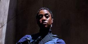 Lashana Lynch’s look in No Time to Die is a far cry from the Bond Girl bikinis of old.