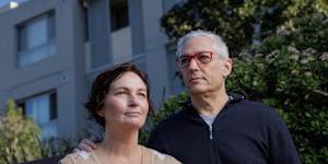 Eastwood apartment owners Caroline and Graeme Edwards 