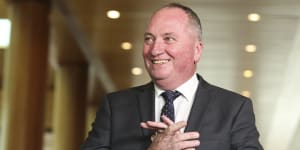 Barnaby Joyce has cleared the way for a climate deal with the Liberals.