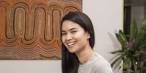 Melanie Perkins wants Canva to become a household name. 