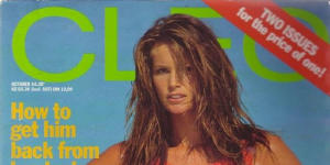 Cleo in 1993 with Elle Macpherson.