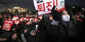 South Korea arrests ex-defence minister over martial law stunt as president avoids impeachment