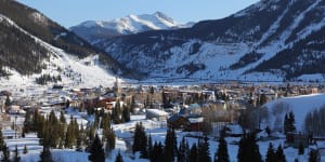 Silverton is nestled in the remote San Juan Mountains,Colorado.