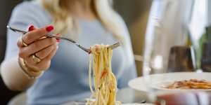 Pavoni’s spaghetti,pictured at a’Mare spin-off Cucinetta,will get a dedicated outlet within Cibaria.