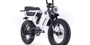 A fat bike. It is not suggested that this bike was involved in the incident.