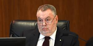 Commissioner Stuart Wood. 