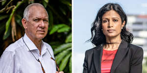 Matthew Large and Pramudie Gunaratne