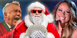 $100 million and counting:Barnes is back but Mariah leads Christmas cash-in