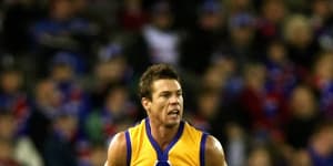 Ben Cousins during his playing days for West Coast.