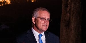 Morrison targets marginal seat on first full day of campaigning