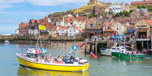 Whitby – a relaxed seaside town with a sinister side,thanks to Dracula.