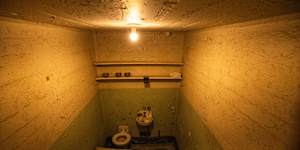A cell at Alcatraz Island.