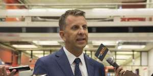 "I want to do away with timetables":Transport Minister Andrew Constance. 