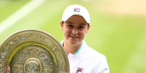 Ash Barty is the 2021 ladies’ singles champion.