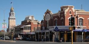 The quiet streets of Kalgoorlie which I remember.
