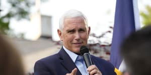 Former vice president Mike Pence.