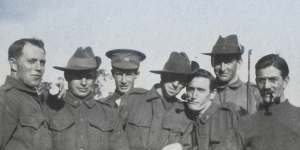 The long road to recovery:wounded soldiers at Hethersett Hospital in Melbourne. 