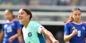 Kerr credits ‘amazing performance’ as eight-goal Matildas ready for Taiwan