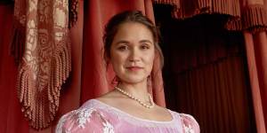 Tuuli Narkle stars in The Tenant of Wildfell Hall at Sydney Theatre Company.